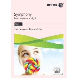 Hartie copiator a4 asortata intens 80g 20*5 cul 100/top xerox