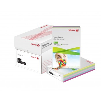 Hartie copiator a4 asortata mid 80g 5*50/top xerox