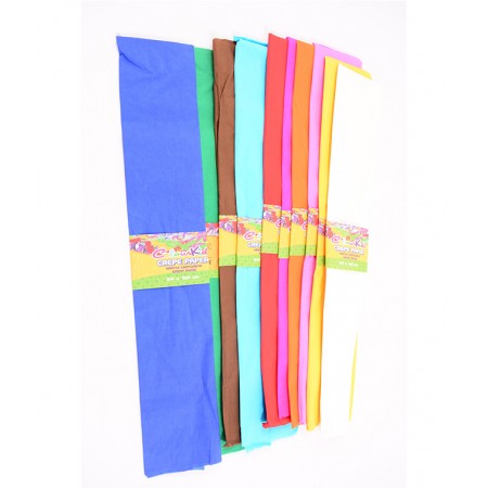 Hartie creponata 10 culori/set colour kids pigna