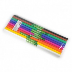 Hartie creponata 10/set(cu alb si negru) koh-i-noor