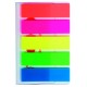 Index plastic 12*45mm 5 culori*25 file kores