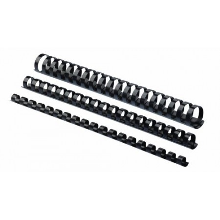 Inel plastic 19mm negru pt 121-150 coli 100/cut fellowes Inel plastic 19mm negru pt 121-150 coli 100/cut fellowes