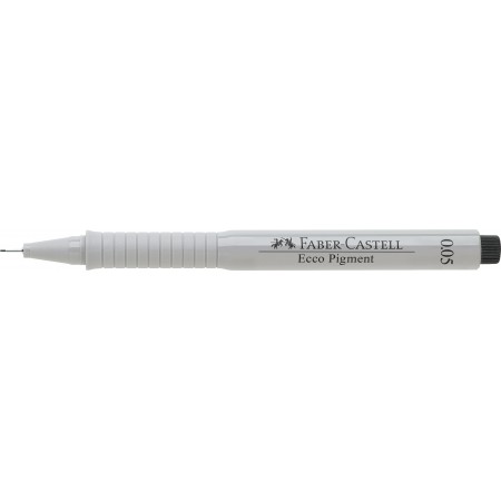 Liner 0.05mm negru eco pigment faber-castell