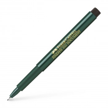 Liner 0.4mm negru finepen 1511 faber-castell