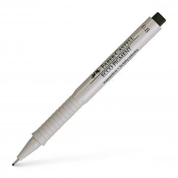 Liner 0.8mm eco pigment faber-castell