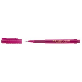 Liner 0.8mm roz broadpen 1544 faber-castell
