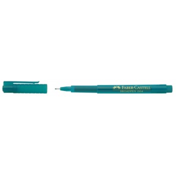 Liner 0.8mm turcoaz broadpen 1554 faber-castell