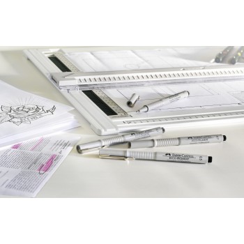 Liner eco pigment set 4 buc nou faber-castell Liner eco pigment set 4 buc nou faber-castell