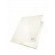 Mapa carton cu elastic alb metalizat wow leitz