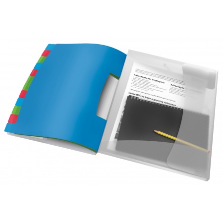 Mapa plastic cu elastic 12 compartimente vivida esselte