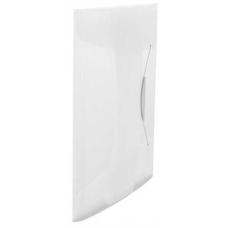Mapa plastic cu elastic alba vivida esselte