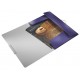 Mapa plastic cu elastic albastru-violet satin style leitz Mapa plastic cu elastic albastru-violet satin style leitz