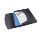Mapa plastic cu elastic neagra jumbo vivida esselte Mapa plastic cu elastic neagra jumbo vivida esselte