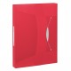 Mapa plastic cu elastic rosie jumbo vivida esselte Mapa plastic cu elastic rosie jumbo vivida esselte