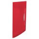 Mapa plastic cu elastic rosie vivida esselte