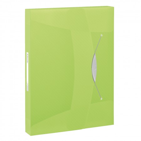 Mapa plastic cu elastic verde jumbo vivida esselte Mapa plastic cu elastic verde jumbo vivida esselte