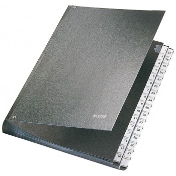 Mapa semnaturi 1-31 neagra leitz