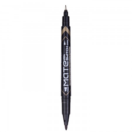 Marker cd 2 capete 0.5/1mm negru deli