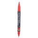 Marker cd 2 capete 0.5/1mm rosu deli