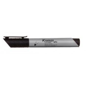 Marker flipchart negru 3mm kores Marker flipchart negru 3mm kores