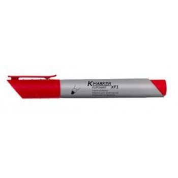 Marker flipchart rosu 3mm kores Marker flipchart rosu 3mm kores