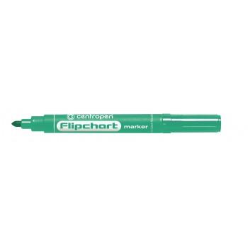 Marker flipchart verde 2.5mm 8550 centropen