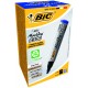 Marker permanent albastru varf tesit 2300 bic