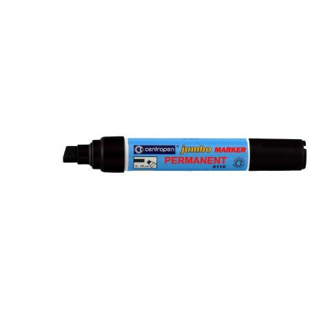 Marker permanent negru jumbo 2-10mm 9110 centropen