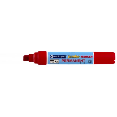 Marker permanent rosu jumbo 2-10mm 9110 centropen Marker permanent rosu jumbo 2-10mm 9110 centropen