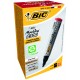 Marker permanent rosu varf tesit 2300 bic