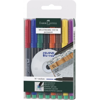 Marker permanent set 8 m multimark faber-castell Marker permanent set 8 m multimark faber-castell