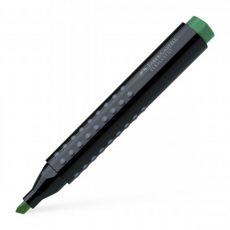 Marker permanent verde varf tesit grip 1505 faber-castell Marker permanent verde varf tesit grip 1505 faber-castell