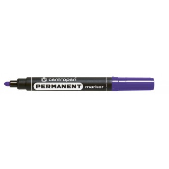 Marker permanent violet varf rotund 2.5mm 8566 centropen