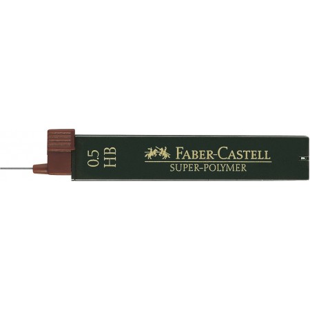 Mina creion 0.5mm hb super-polymer faber-castell
