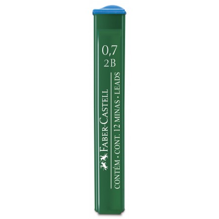 Mina creion 0.7mm 2b polymer faber-castell