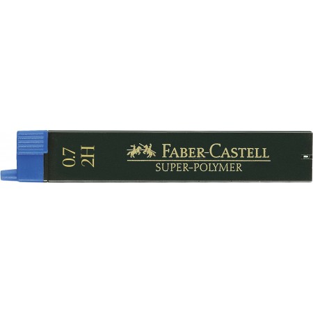 Mina creion 0.7mm 2h super-polymer faber-castell