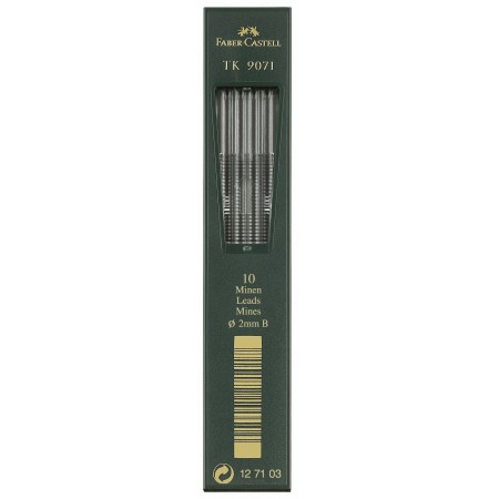 Mina creion 2mm 3b tk faber-castell