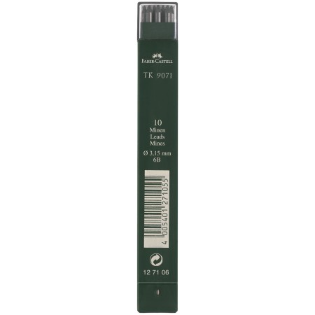 Mina creion 3.15mm 6b tk faber-castell