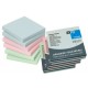 Notes adeziv 75*75mm pastel asortat 100 file info notes