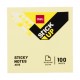 Notes adeziv 76*76mm div. culori pastel deli