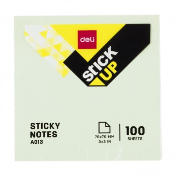 Notes adeziv 76*76mm div. culori pastel deli