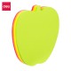 Notes adeziv div forme 76*76mm 4*20 file neon deli