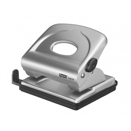 Perforator 25 coli metalic model fmc25 argintiu rapid