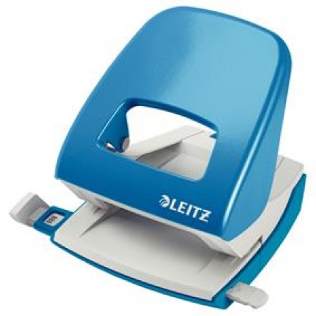 Perforator 30 coli model 5008 metalic albastru deschis leitz Perforator 30 coli model 5008 metalic albastru deschis leitz