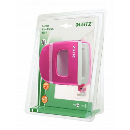 Perforator 30 coli model 5008 metalic roz metalizat leitz