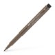 Pitt artist pen brush maro nuc faber-castell