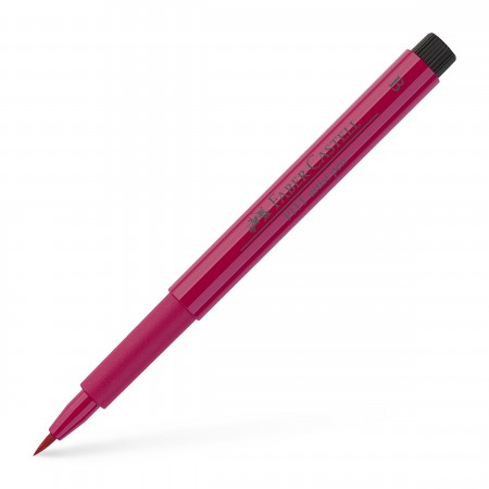 Pitt artist pen brush roz caramiziu faber-castell