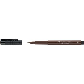Pitt artist pen brush sepia faber-castell Pitt artist pen brush sepia faber-castell