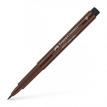 Pitt artist pen brush sepia faber-castell