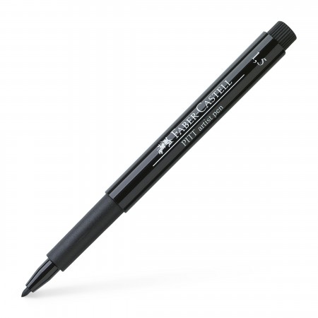Pitt artist pen caligrafic 1.5 negru faber-castell Pitt artist pen caligrafic 1.5 negru faber-castell